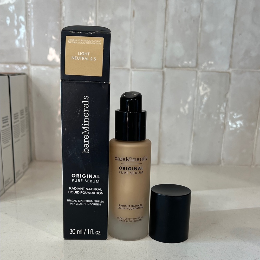 bareMinerals Original Pure Serum Foundation - Light Neutral 2.5